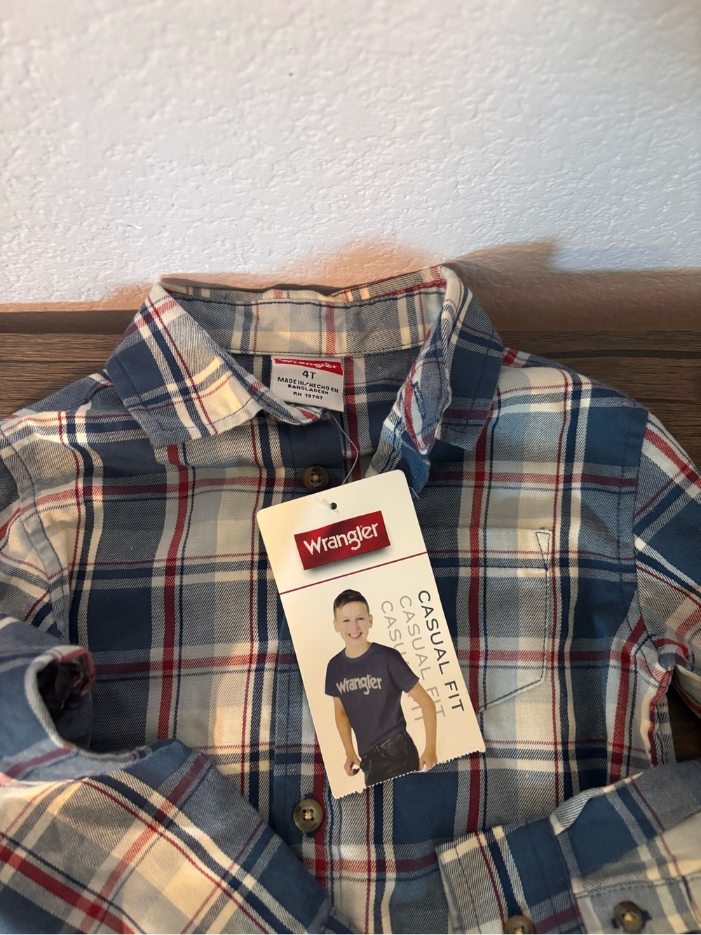 New Wrangler boys outfit size 4T - Picture 2 of 2